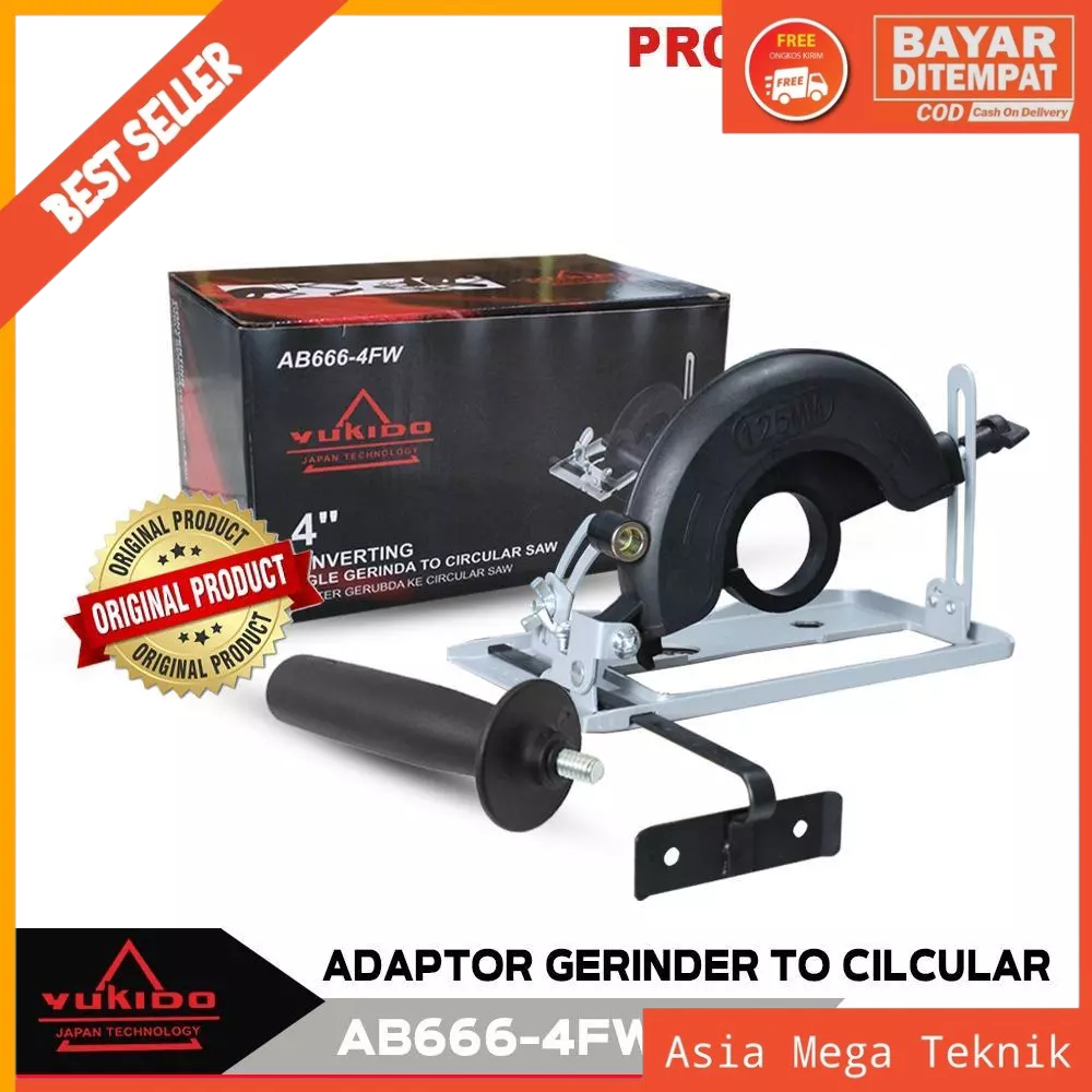 YUKIDO CONVERTER GERINDA TO CIRCULAR SAW / STAND GERINDA KECIL