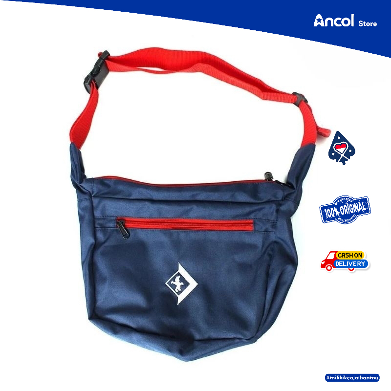 Ancol Slingbag Dufan Karakter - Tas Selempang Logo Dufan | Official Merchandise