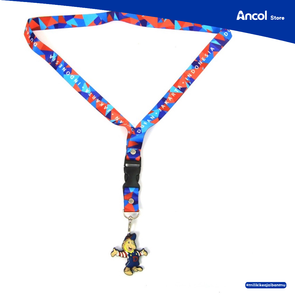

Ancol Lanyard Dufan Motif Mozaik | Official Merchandise