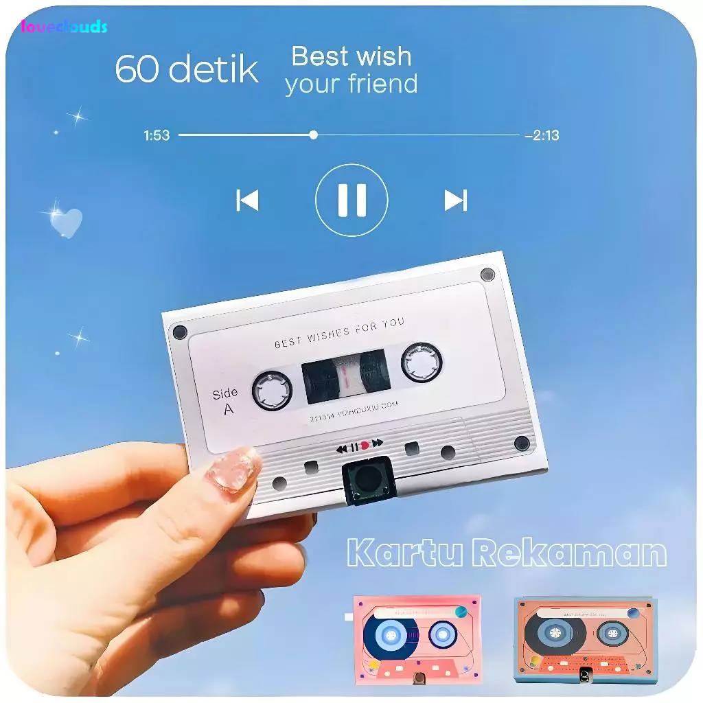 

Loveclouds Terbaik Gift Kartu Ucapan Voice Record Ucapan Rekaman Suara Hadiah Kado Unik Kartu Ucapan Hari Raya Kartu Ucapan Lebaran Idul Fitri Ramadhan Greeting Card