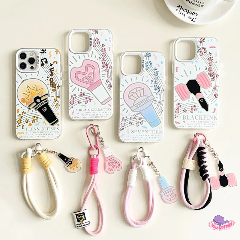 Case HP + Gantungan - LS Lightstick idol group - Casing Seventeen, Plave, Boynextdoor, Babymonster, 