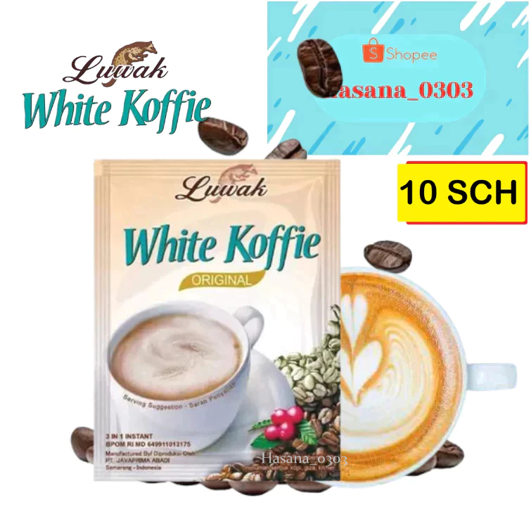 

Luwak White Coffee [ 10 SACHET ]