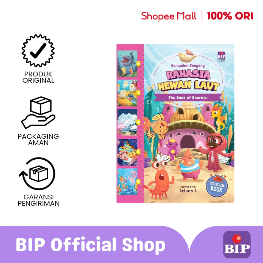 BIP - Kumpulan Dongeng Rahasia Hewan Laut (Arleen A)