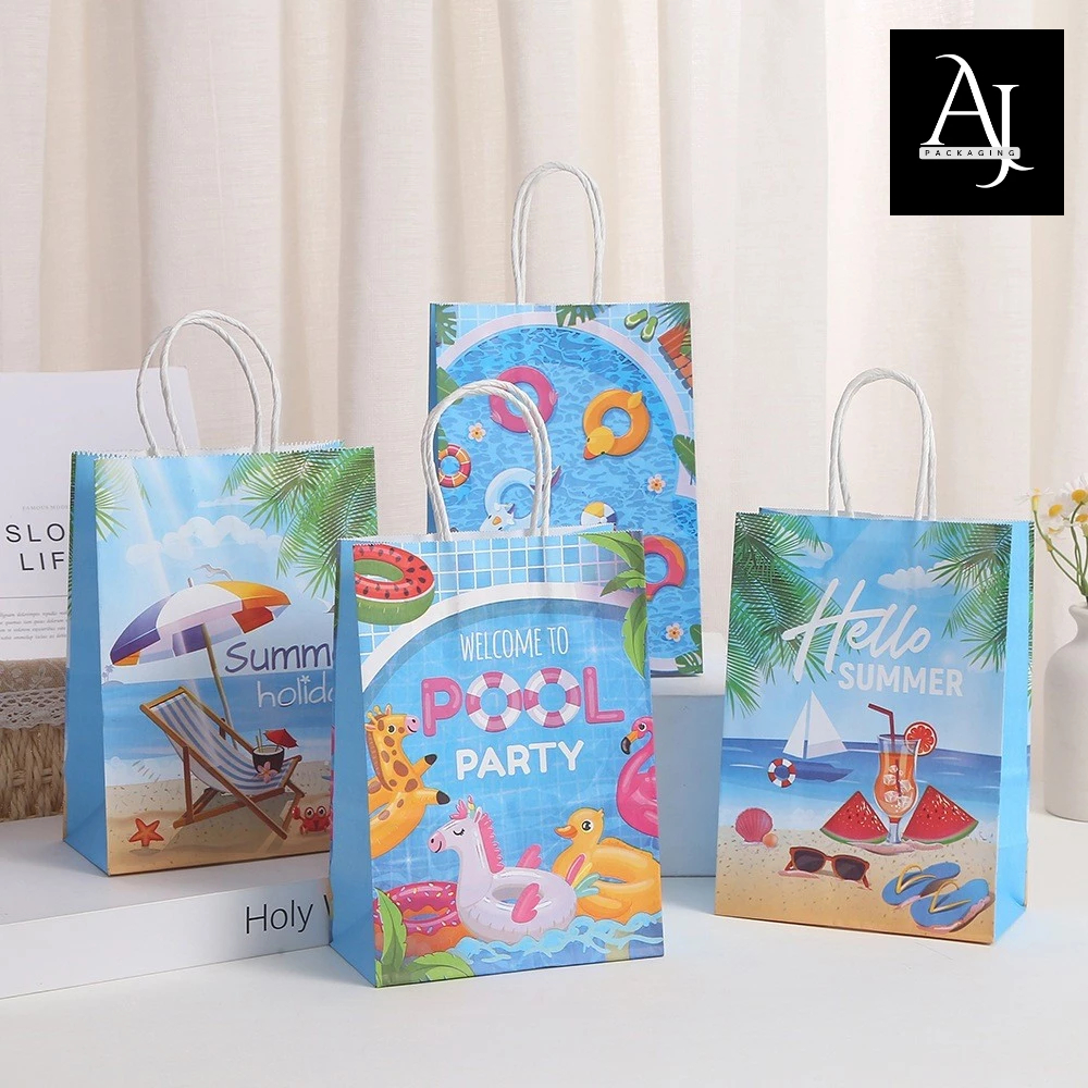 

PAPERBAG SUMMER PANTAI POOL PARTY 15*8*21 CM