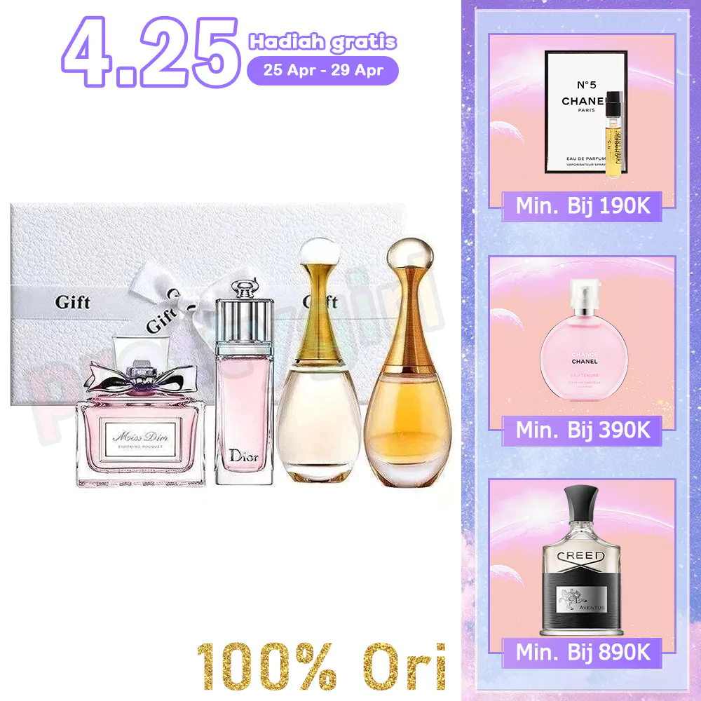 Miss DiDioror Miniature Gift Set 5ML X 4 DiDioror Addict /Miss DiDioror /J’adore /J’adore Absolu