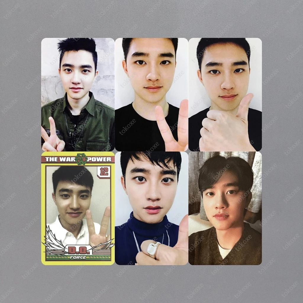 EXO D.O Kyungsoo Photocard PC Album lotto for life kokobop the power of music don't mess up my tempo