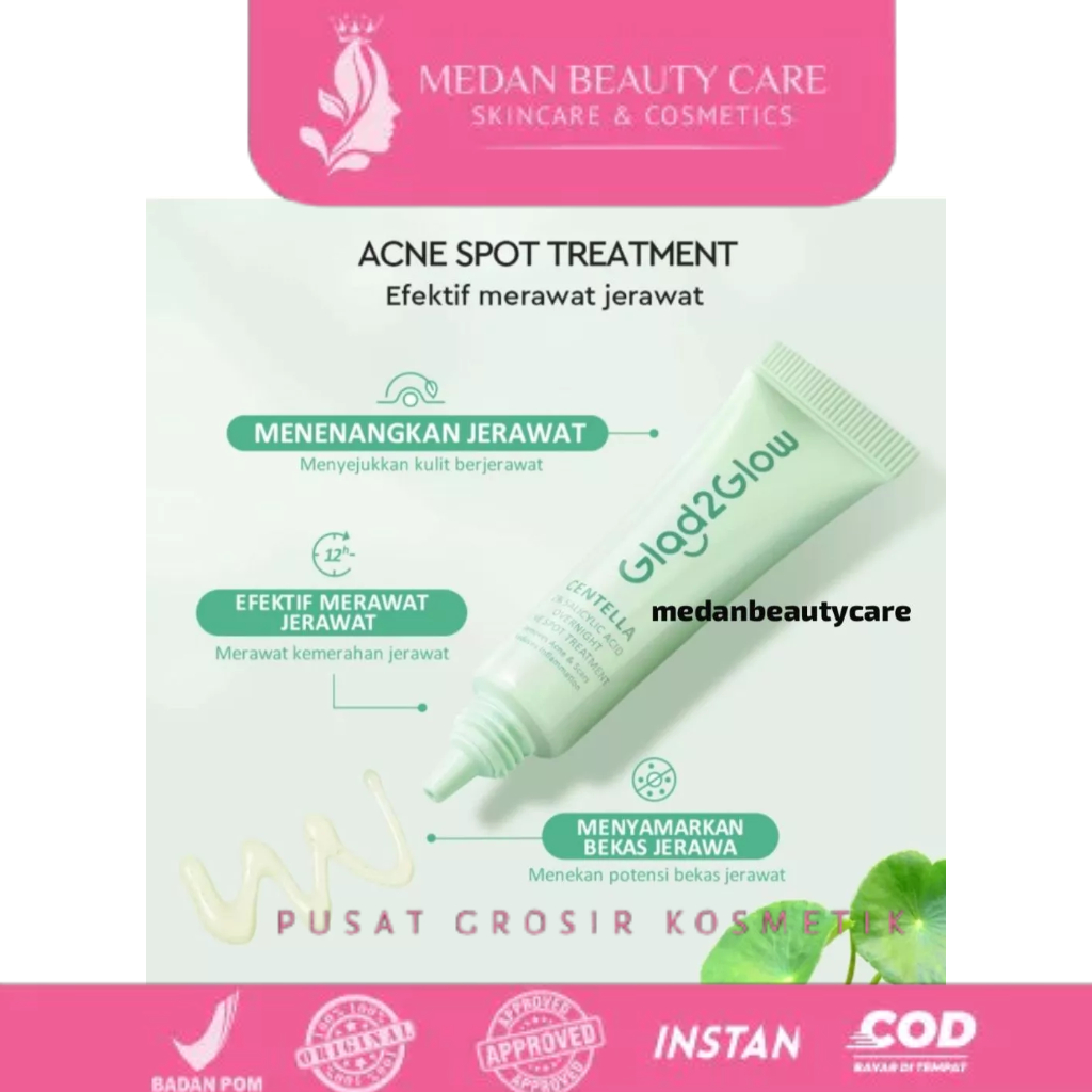 Glad2Glow Centela Acne Spot Treatment