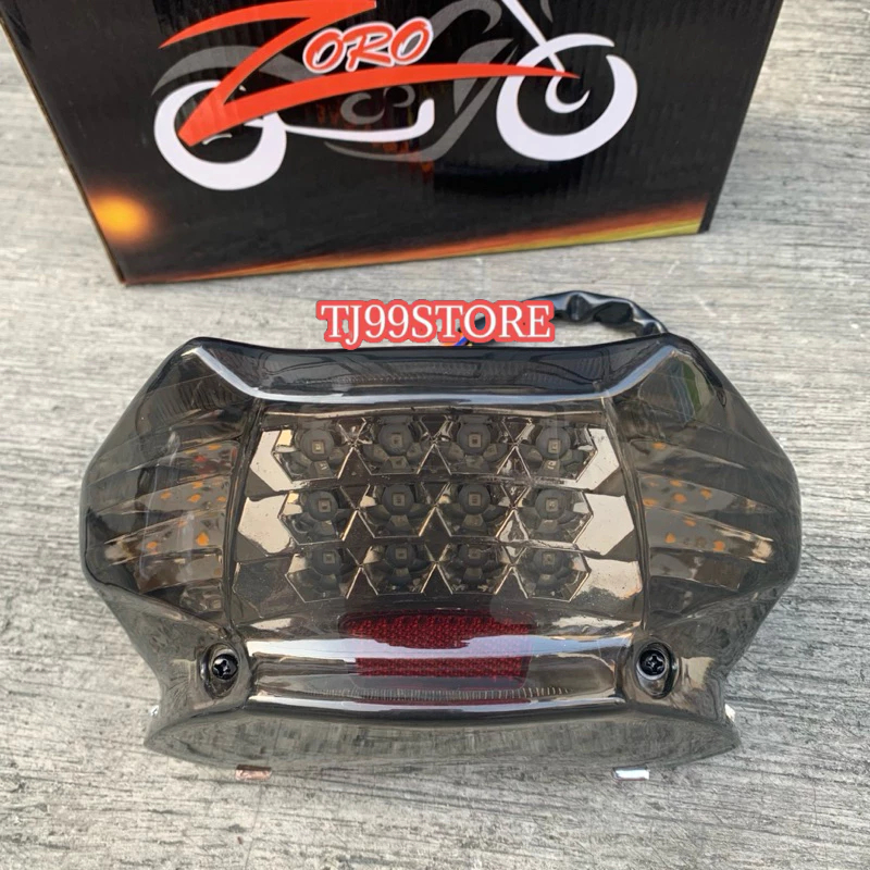 Lampu Stop Belakang LED Custem Mio Sporty Mio Smile Riben Smoke Zoro