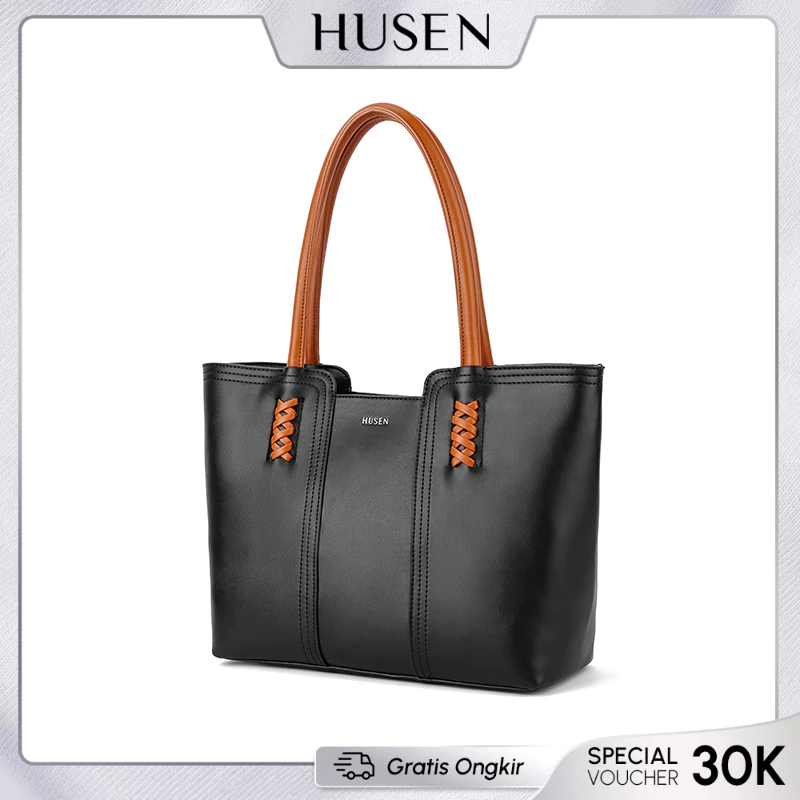 HUSEN Tas Wanita Mawla Totebag Kekinian Tas Kantor Import Totebag Kuliah Branded Import