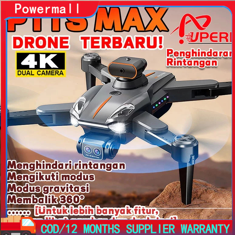 Smart Drone P11S MAX Dual HD Camera Shoot Original Indoor Outdoor Drone Mini RC Drone