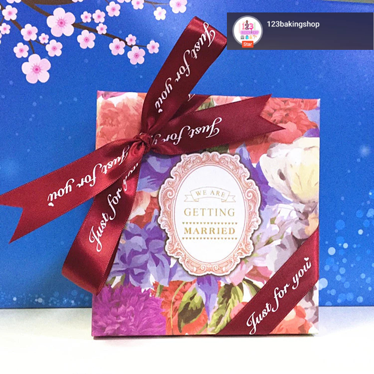 

[PER METER] Pita satin tulisan JUST FOR YOU 2,5 cm Polyester /Pita Box Kue Birthday Ulang Tahun /Pita Kerajinan Tangan Dekor