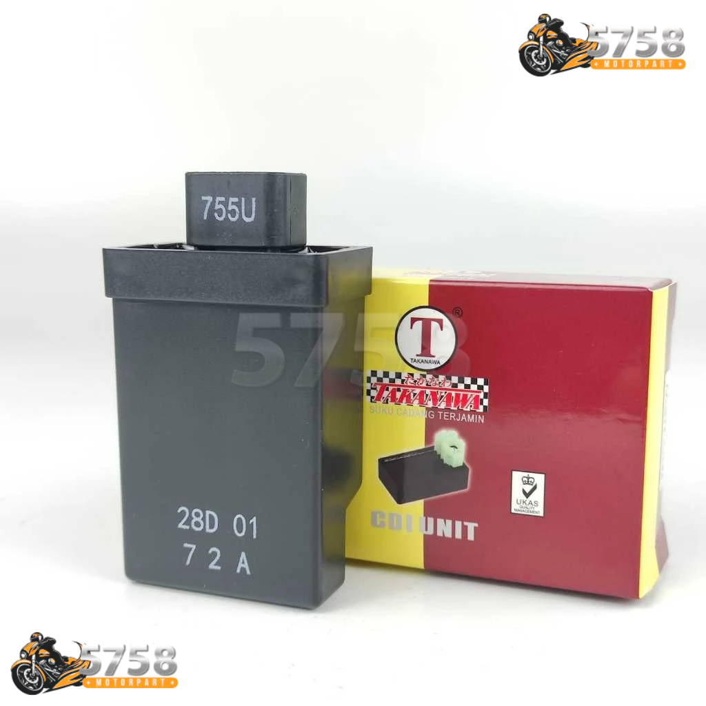 CDI YAMAHA MIO NEW 2006 / SPORTY / SMILE / VEGA ZR RR / JUPITER Z NEW ROBOT 2010  TAKANAWA (5758)