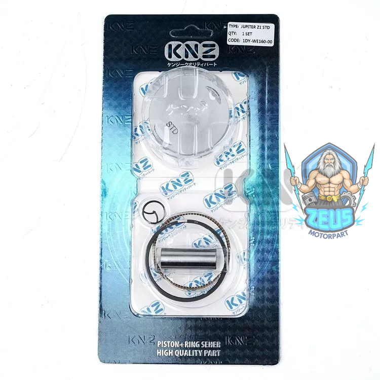 PISTON + RING SEHER KIT YAMAHA JUPITER Z1 Z 1 - FORCE FI  - VEGA FORCE FI (1DY) KNZ (ZEUS)