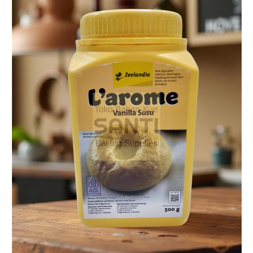 

Larome | Vanila Pasta Perisa Vanilla Vanili Vanillie | 500 Gram