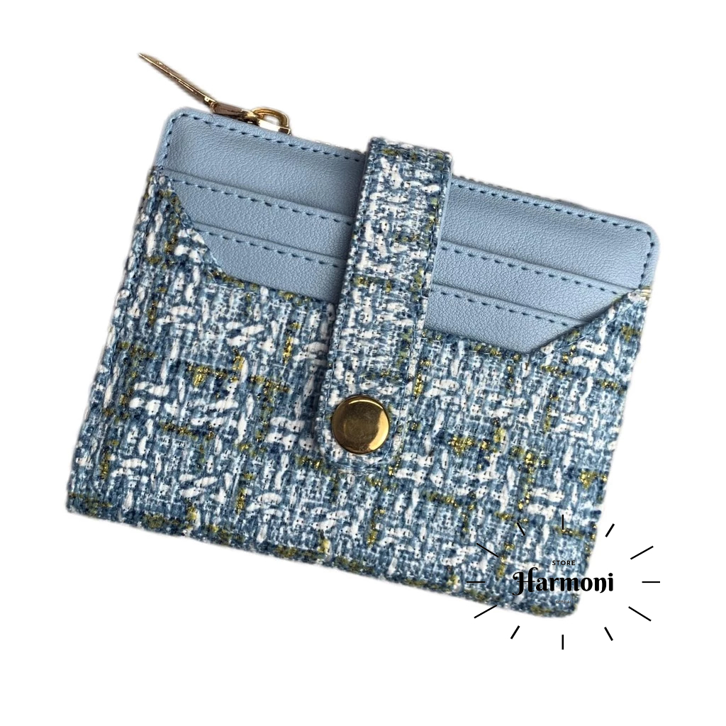 Diskon Harmoni Dompet Geni Kanvas - Dompet Lipat Wanita Kanvas - Dompet Wanita - Dompet Wanita