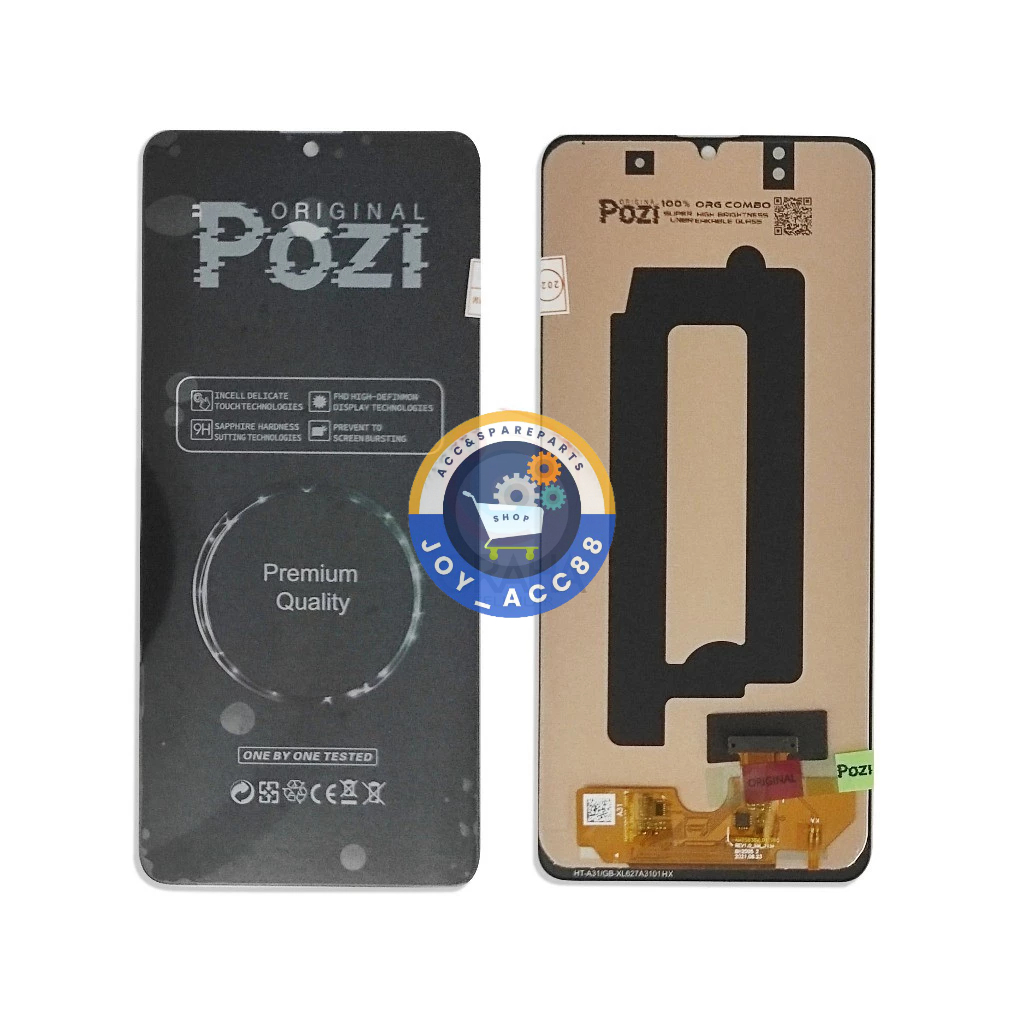LCD FULLSET SAMSUNG A31 | A315 ORI POZI