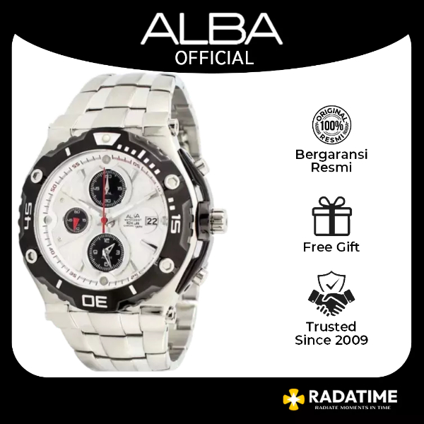 Jam Tangan Pria Alba Original - Garansi AF3D99 X1