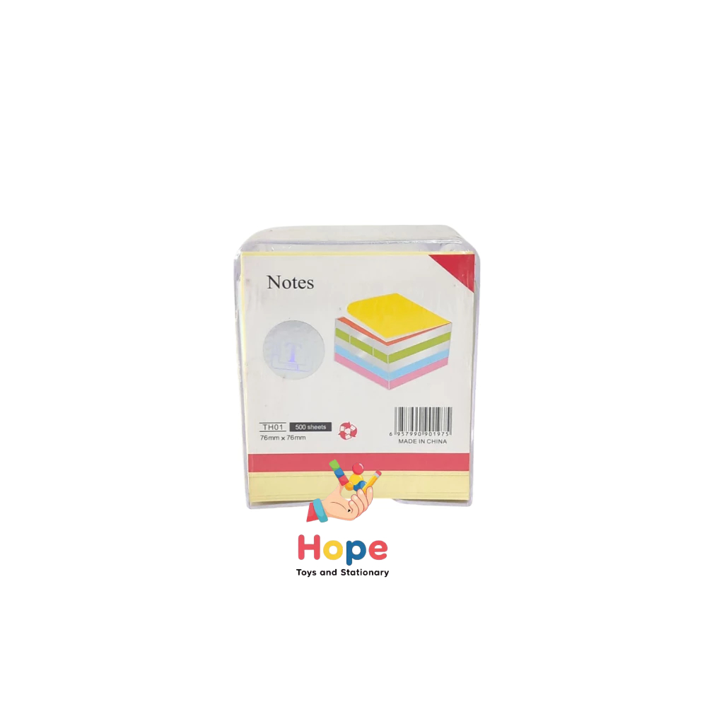 

Sticky Notes Warna-Warni 76x76mm - Post It Tempel Notes Memo Estetik 500 Lembar TH-01-500
