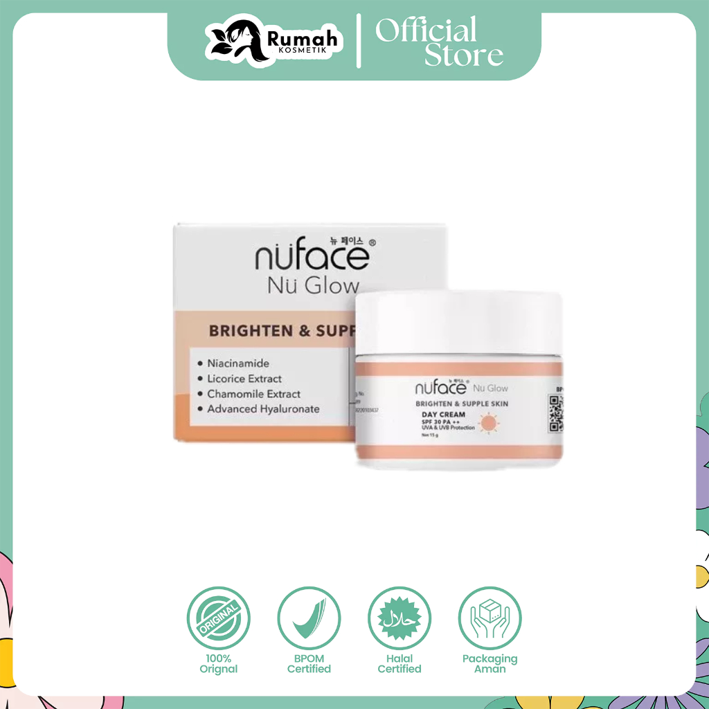 Nuface Nu Glow Brighten & Supple Skin Day Cream
