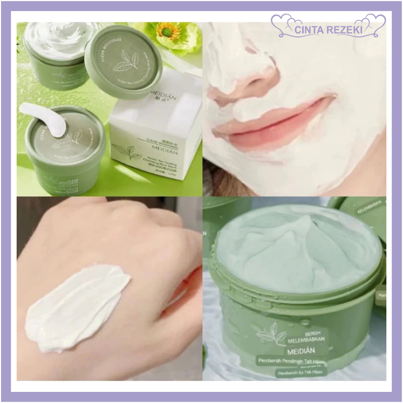 green tea mask