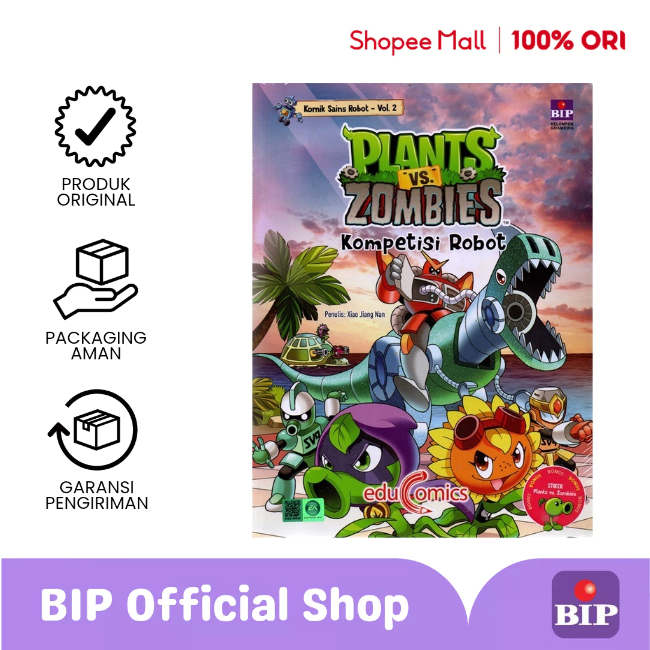 BIP - Plants Vs Zombies Komik Sains Robot : Kompetisi Robot