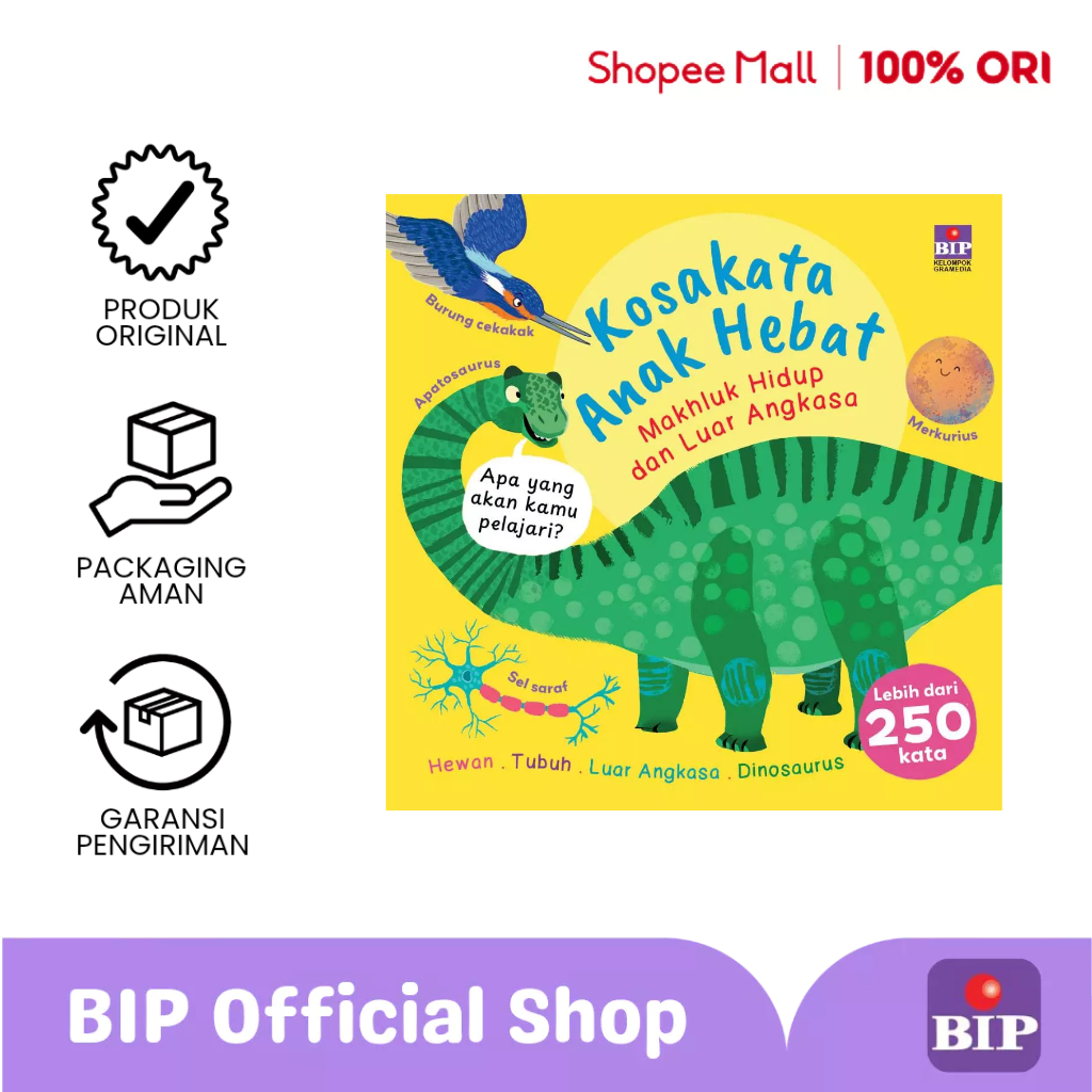 BIP - Kosakata Anak Hebat Makhluk Hidup Dan Luar Angkasa