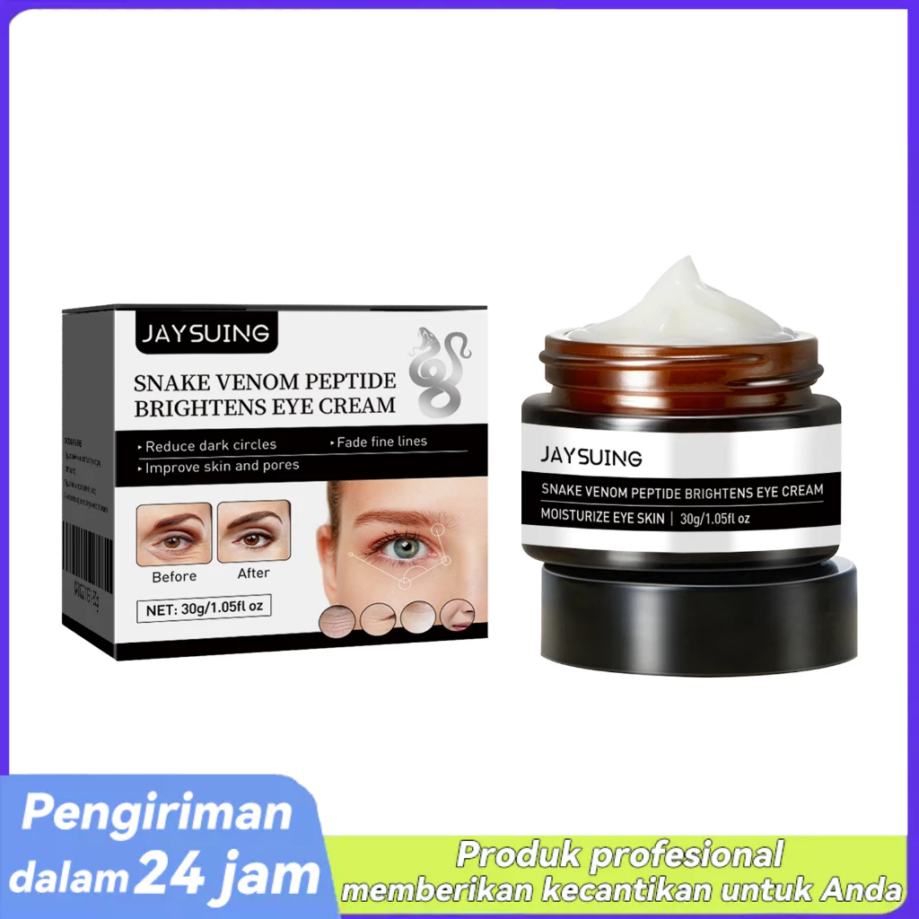 Jaysuing Serum Mata Peningkat Peptida Racun Ular, Serum Mata Yang Melembabkan, Memulihkan Jalur Keri