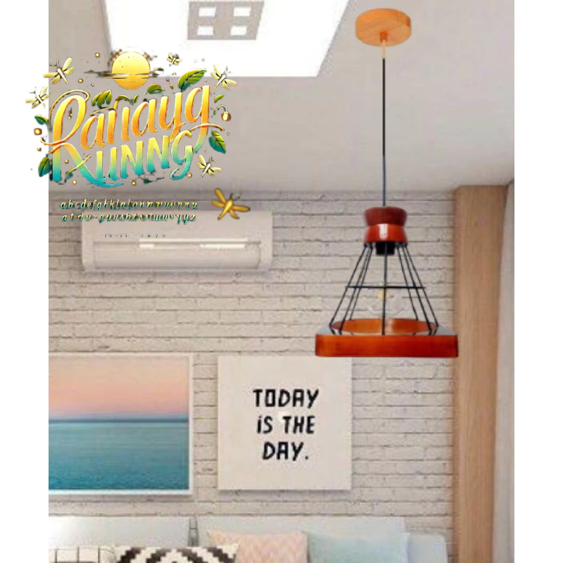 PROMO LAMPU GANTUNG HIAS VINTAGE RETRO INDUSTRIAL GILUTA