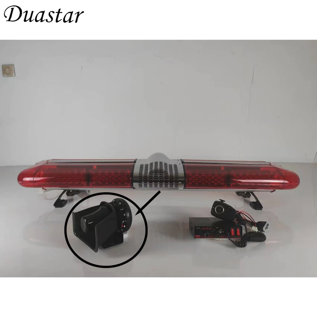 Rotary Lamp Lampu Rotator LED Sirine Light Bar 120cm Flash LED Rotari Mobil (u2000)