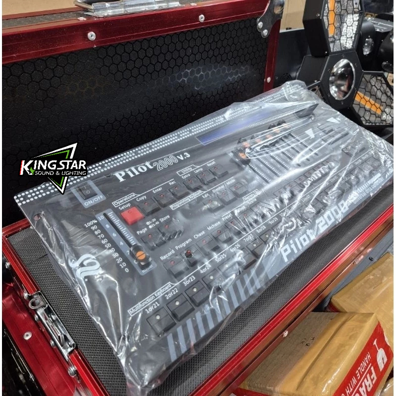 Mixer Pilot 2000 Plus Hardcase DMX Lighting Panggung Pilot2000