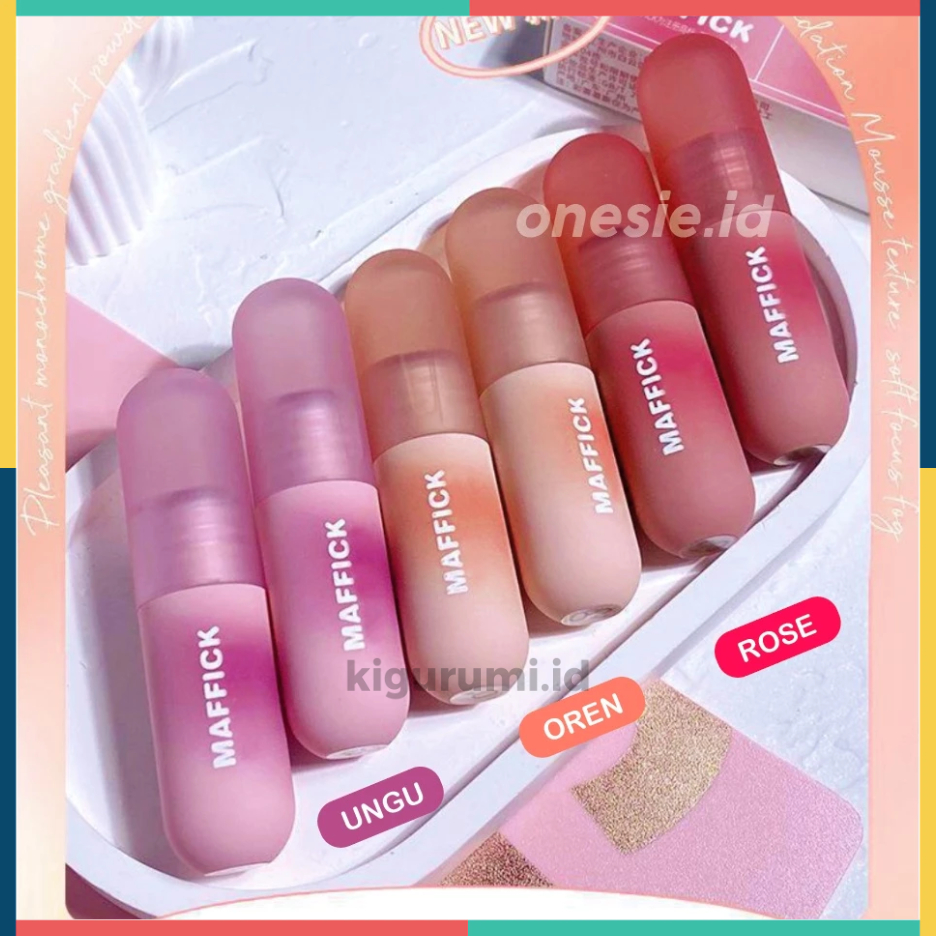 MAFFICK Velvet Matte Lipstick Lip Cream Lipstik Clay XX086