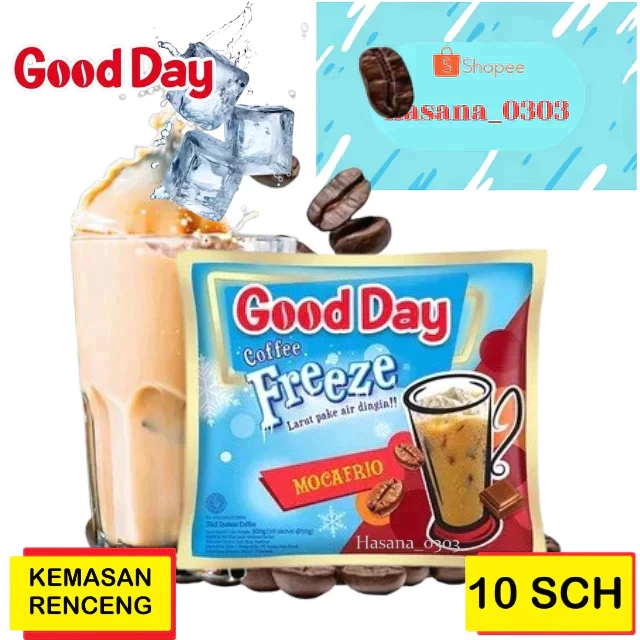 

GOOD DAY Coffee Freeze Mocafrio 1 Renteng (10 x 30 gr)