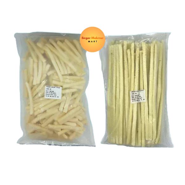 

(SMM) Papatos Frozen LONG POTATO Crispy French Fries 1KG Kentang Monster Fries