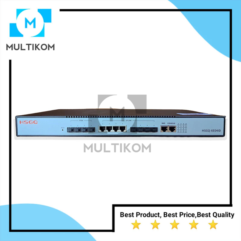 OLT Epon HSGQ XE04ID 4PORT AC DAN DC TANPA SFP