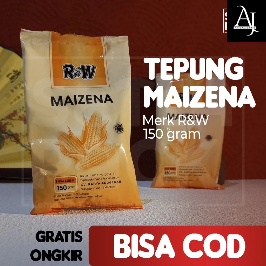 

Maizenaku Maizena Tepung Pati Jagung Corn Starch 150 Gram Tepung