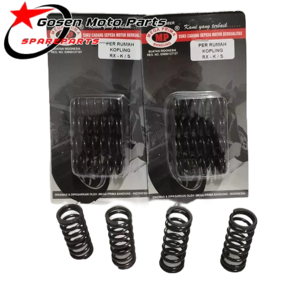 Per Kopling Yamaha RXK RX King RXS RX Spesial (4 pcs) Original MP / Per Rumah Kopling