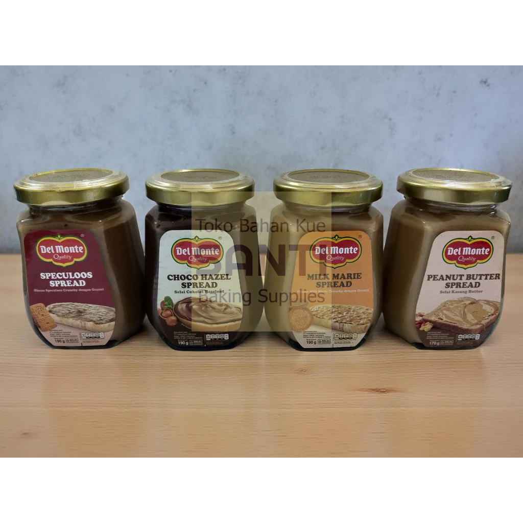 

Del Monte | Selai Hazelnut Peanut Marie Speculoos | 190 Gram