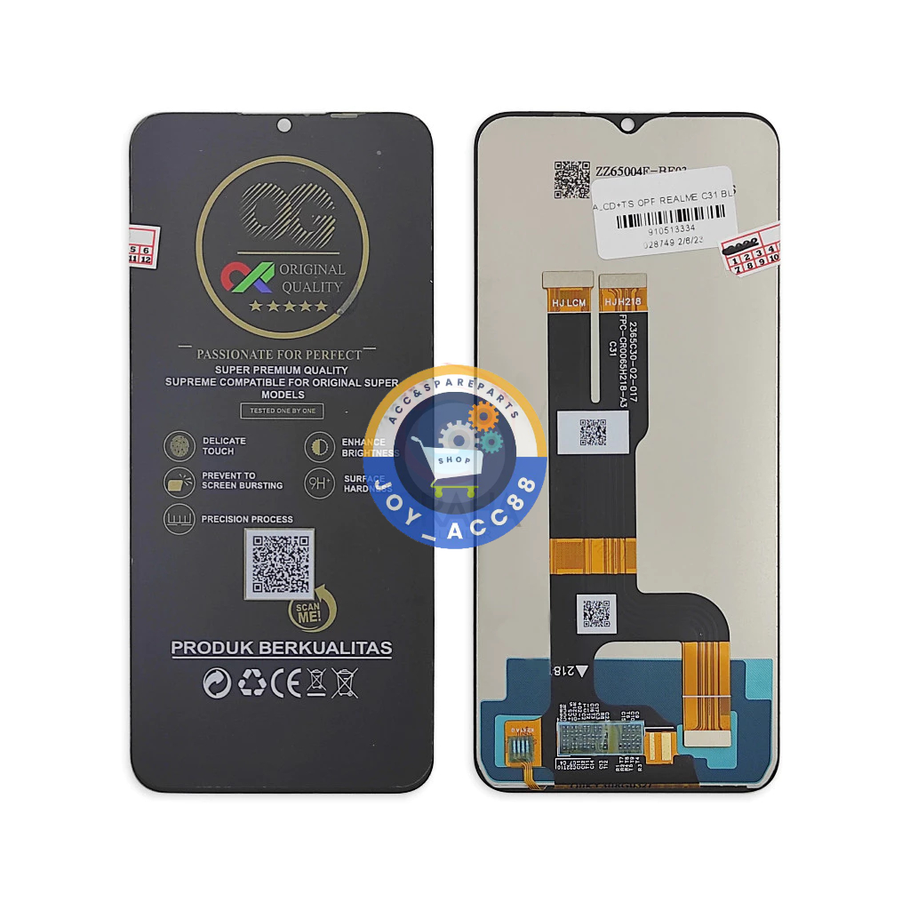 LCD FULLSET REALME C31 OG ORI SUPER