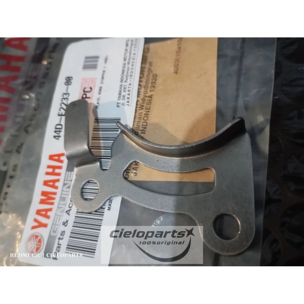 Plat Guide Stopper Tensioner Bawah Xeon RC GT 125 Mio M3 Soul GT X Ride 44D-E2233-00