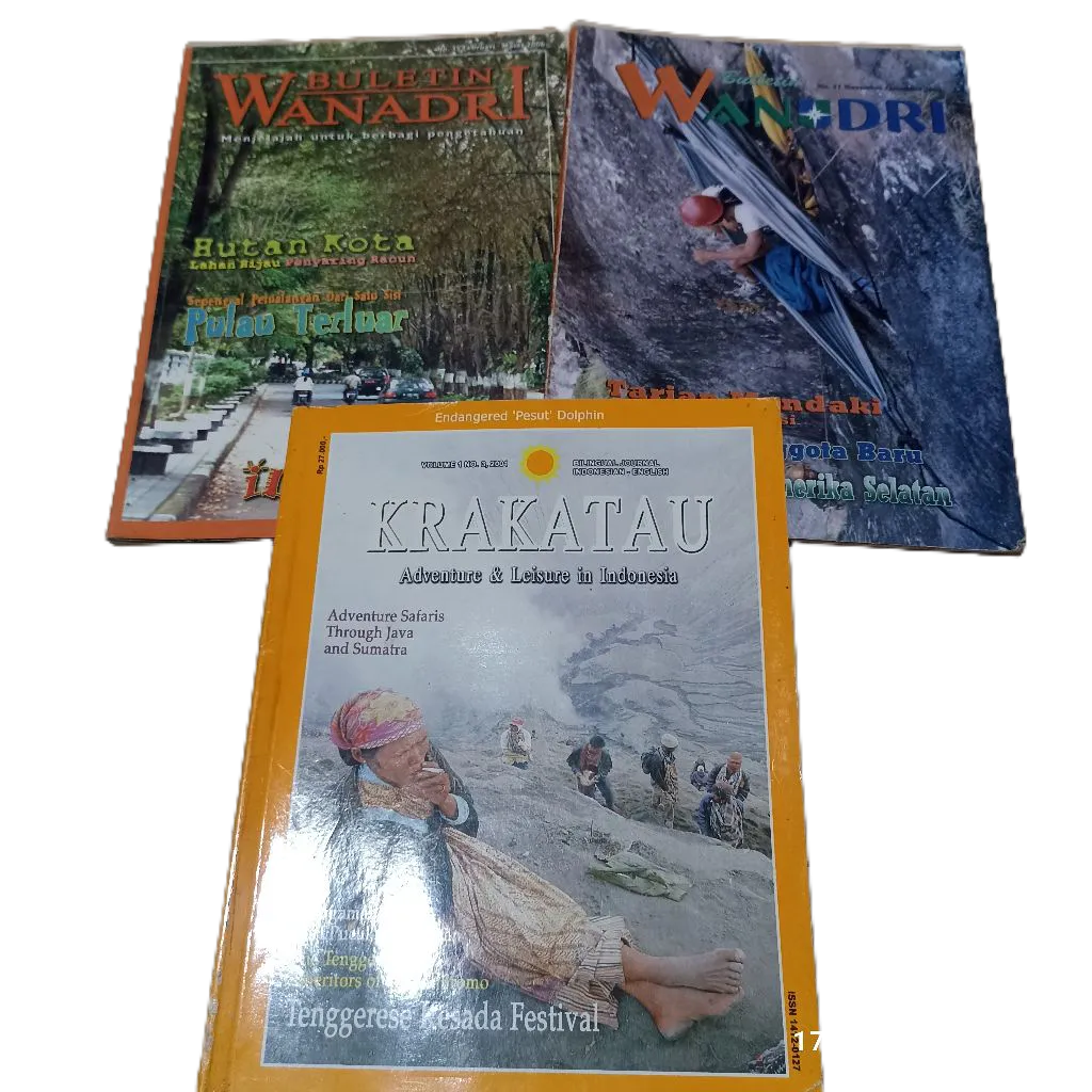 Majalah petualangan pecinta alam bebas wanadri krakatau