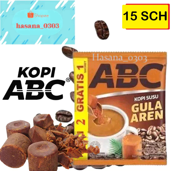 

ABC Kopi Susu Gula Aren [ 15 SACHET ]