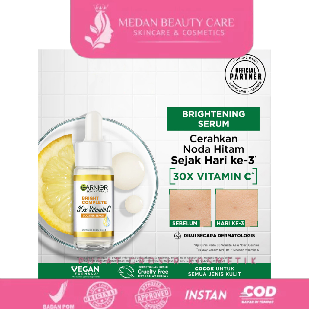 Garnier Serum Booster(Botol Kaca)