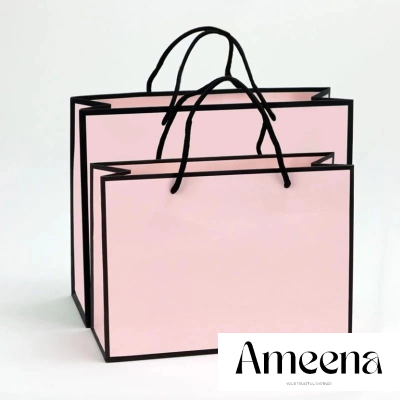 

Paperbag polos warna Pastel / Tas Kado / Goodiebag shopping bag Polos Fresh Pink Green