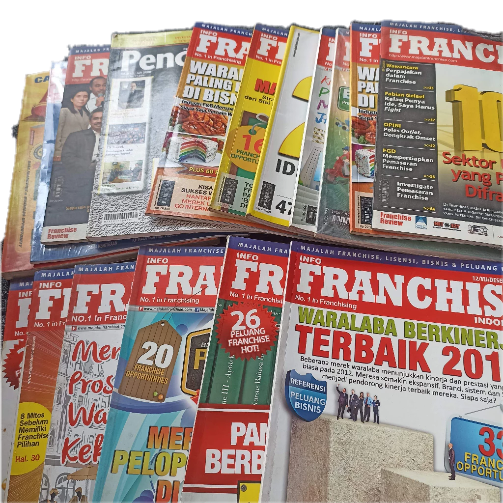 Majalah bisnis usaha franchise indonesia peluang usahan bisnis opportunitis