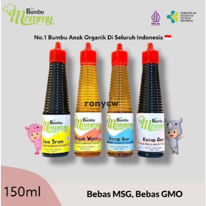 

Kecap Asin Minyak Wijen Mommy dan Rajarasa NON MSG MPASI FRIENDLY