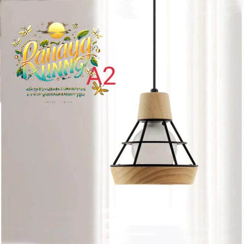 LAMPU GANTUNG HIAS VINTAGE RETRO INDUSTRIAL GILUTA