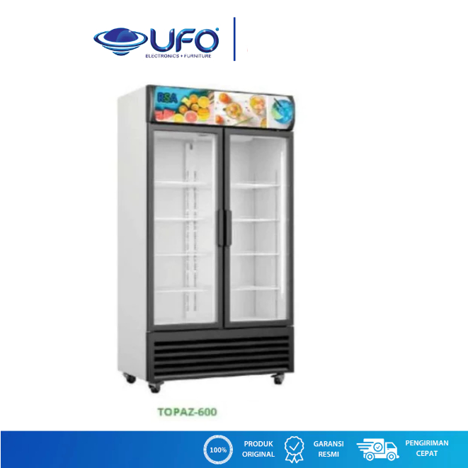 RSA Showcase 568 Liter Display Topaz 600 Dua Pintu