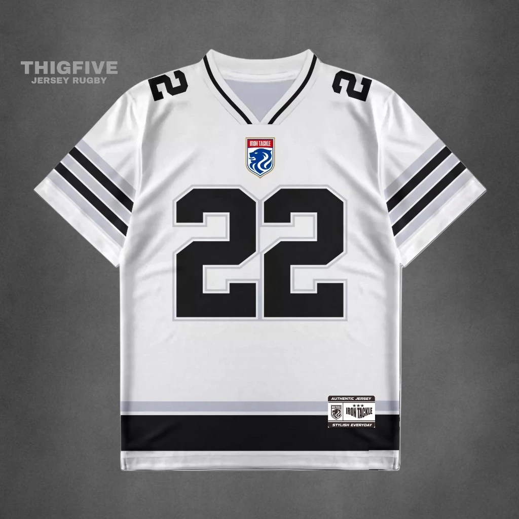 Baju Jersey Streetwear 22 / Jersey Rugby / Jersey Retro Casual / Jersey Hockey / Jersey Vintage / NF