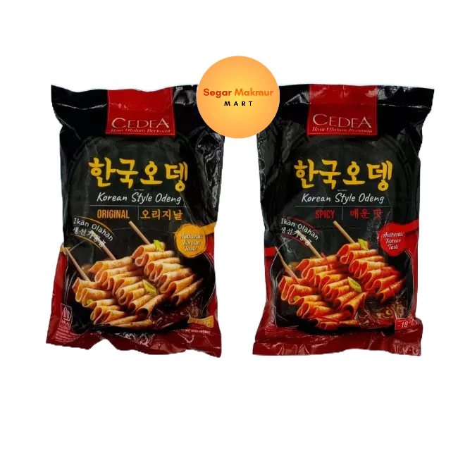 

(SMM) Cedea Odeng 480GRAM Ori-Spicy Oden Fish Cake Kue Ikan