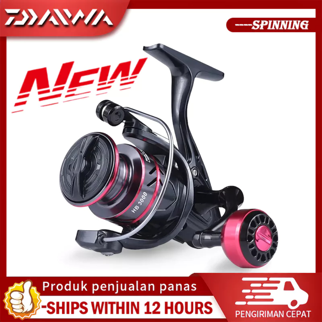 2024 NEW daido reel pancing power handle original 30kg Drag Fishing Reel 12+1BB rell pancing seaking